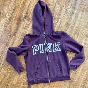 Victoria’s Secret pink zip up hoodie